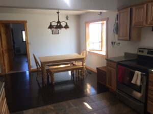kitchen to dining